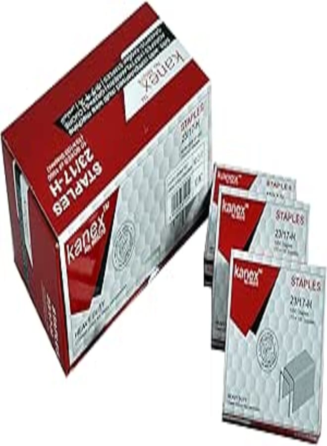 Indian staples 23/17 KANEX one box 1000 staples